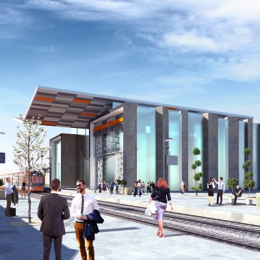 Projet architectural moderne