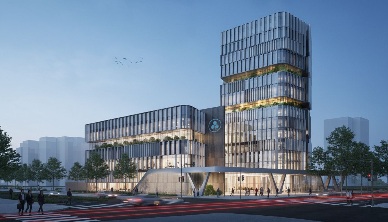 Projet architectural moderne