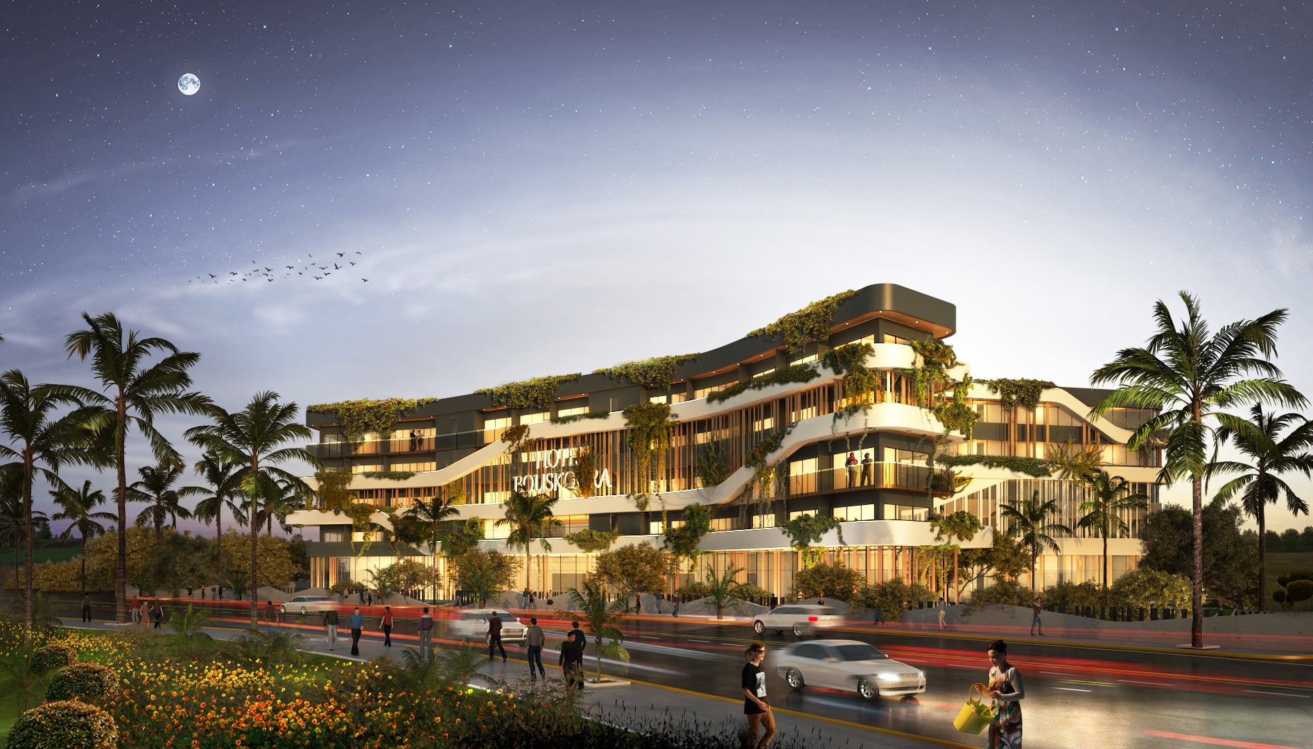 Projet architectural moderne