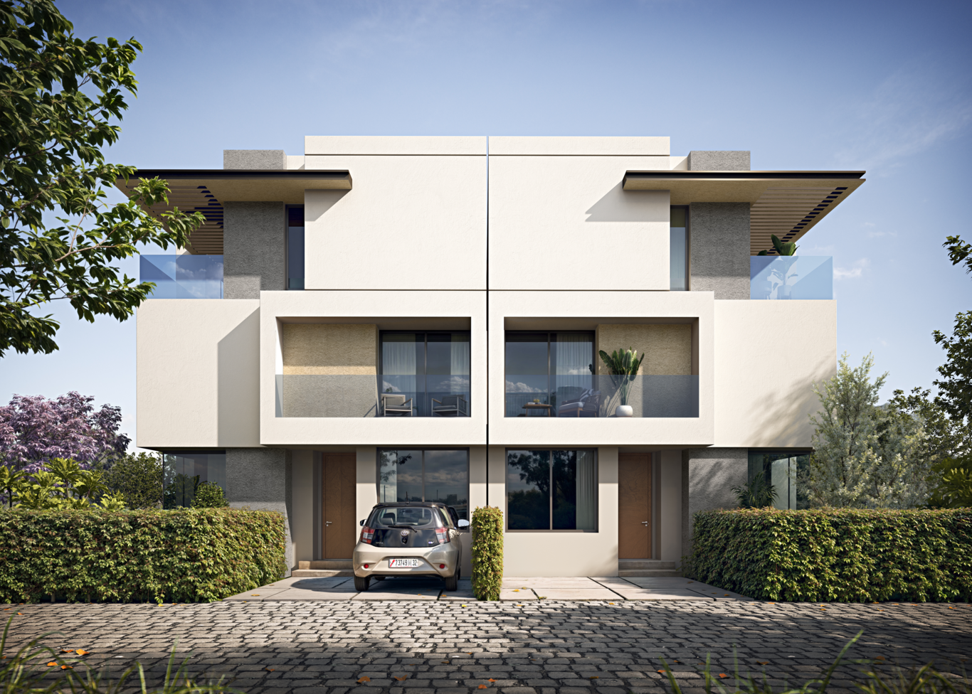 Projet architectural moderne
