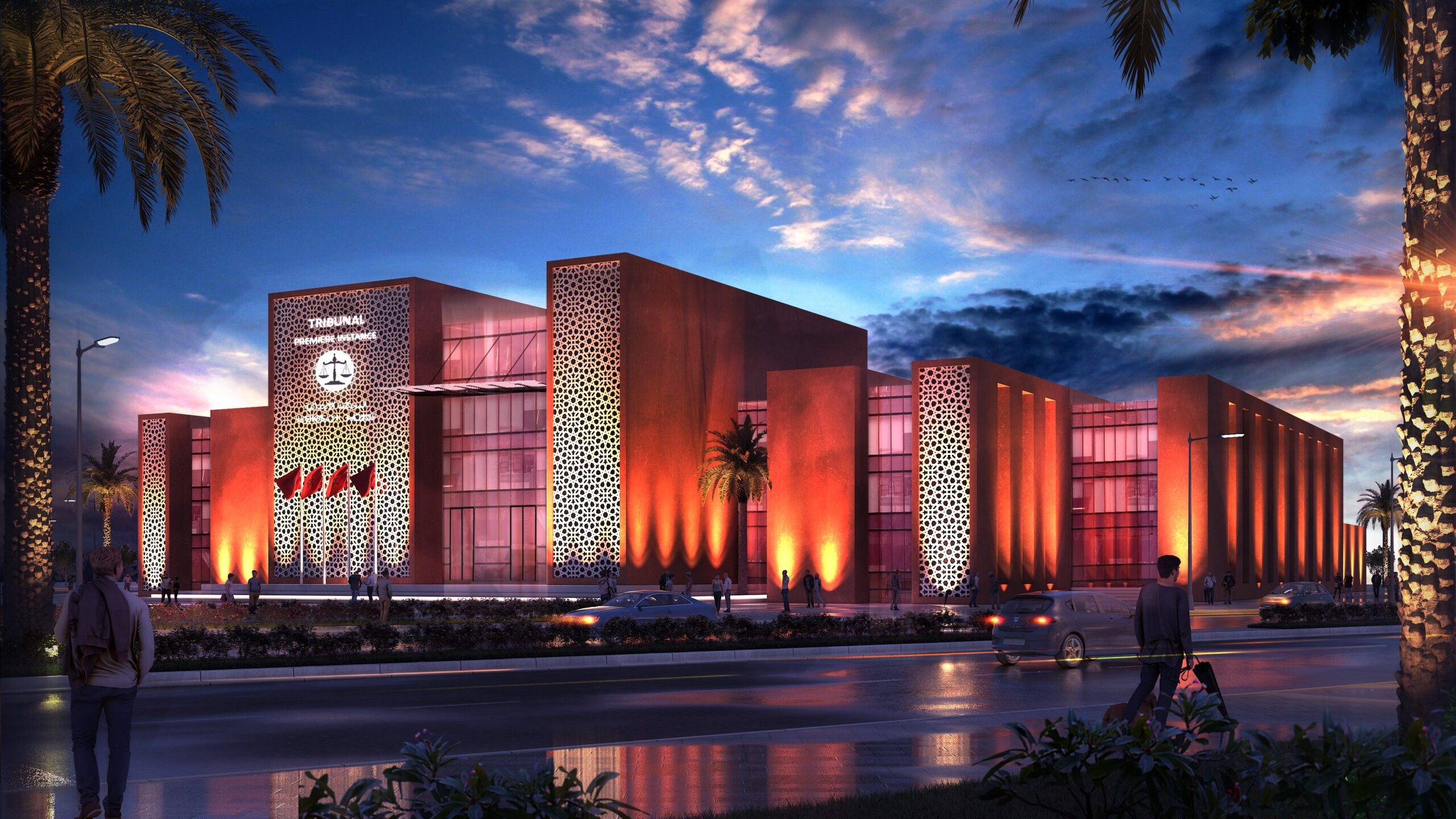 Projet architectural moderne