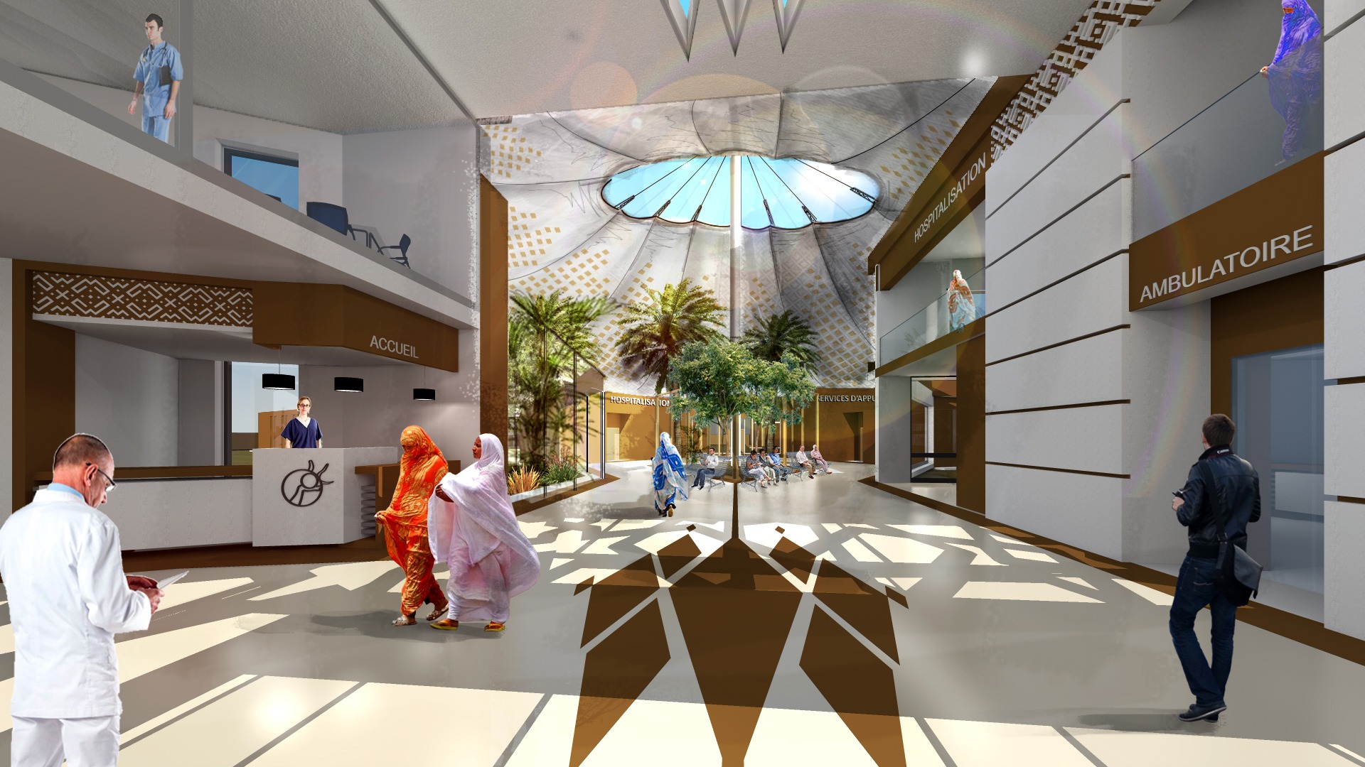 Projet architectural moderne