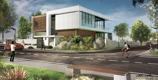 Projet architectural moderne