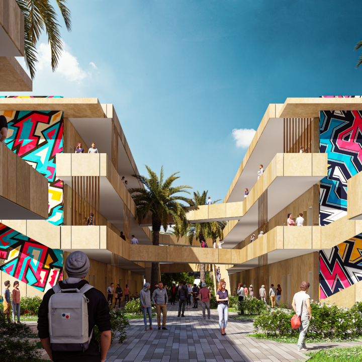 Projet architectural moderne